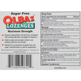 Olbas Lozenges Sugar-free Black Currant - 24 Lozenges - Case Of 12