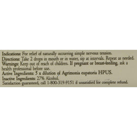 Bach Flower Remedies Essence Agrimony - 0.7 Fl Oz