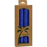 Aloha Bay Palm Tapers Royal Blue - 4 Candles