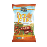 Lundberg Family Farms Rice Chips - Pico De Gallo - Case Of 12 - 6 Oz.