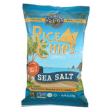 Lundberg Family Farms Sea Salt Rice Chips - Case Of 12 - 6 Oz.