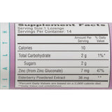 Quantum Zinc Lozenges Elderberry Raspberry - 1.2 Oz - Case Of 12