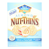 Blue Diamond Nut Thins - Sea Salt - Case Of 12 - 4.25 Oz.