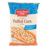 Arrowhead Mills All Natural Puffed Corn Cereal - Case Of 12 - 6 Oz.