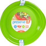 Preserve Everyday Plates - Apple Green - Case Of 8 - 4 Pack - 9.5 In