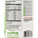 Health Plus Super Colon Cleanse - 500 Mg - 240 Capsules