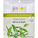 Aura Cacia Aromatherapy Mineral Bath Eucalyptus Harvest - 2.5 Oz - Case Of 6