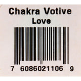 Aloha Bay Chakra Votive Canlde - Love - Case Of 12 - 2 Oz