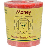 Aloha Bay Chakra Votive Candle - Money - Case Of 12 - 2 Oz