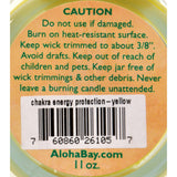 Aloha Bay Chakra Candle Jar Protection - 11 Oz