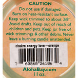 Aloha Bay Chakra Candle Jar Love - 11 Oz