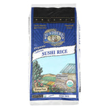 Lundberg Family Farms Organic Sushi Short Grain White Rice - Case Of 25 - 1 Lb.