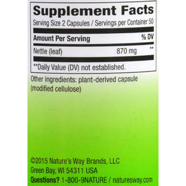 Nature's Way Nettle Leaf - 100 Capsules