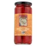 Divina Roasted Sweet Red Peppers - Case Of 6 - 13 Oz.