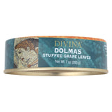 Divina Dolmas Stuffed Grape Leaves - Case Of 12 - 7 Oz.