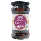 Divina Organic Kalamata Olives - Case Of 6 - 6.35 Oz.