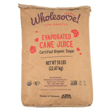 Wholesome Sweeteners Cane Sugar - Organic And Natural - Case Of 50 - 1 Lb.