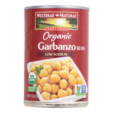 Westbrae Foods Organic Garbanzo Beans - Case Of 12 - 15 Oz.