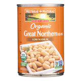 Westbrae Foods Organic Great Northern Beans - Case Of 12 - 15 Oz.