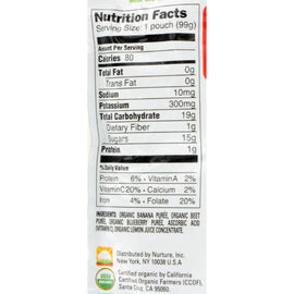 Happy Baby Organic Baby Food - Stage 2 - Banana Beets And Blueberry - Case Of 16 - 3.5 Oz