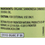 Aura Cacia Organic Aromatherapy Jojoba Oil - 4 Fl Oz
