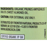 Aura Cacia Organic Aromatherapy Sweet Almond Oil - 4 Fl Oz