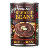 Amy's Organic Refried Black Beans - Case Of 12 - 15.4 Oz.