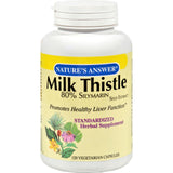 Nature's Answer Milk Thistle Seed Extract - 120 Vegetarian Capsules