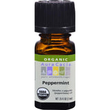 Aura Cacia Organic Peppermint - .25 Oz