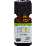 Aura Cacia Organic Essential Oil - Tea Tree - .25 Oz