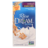 Rice Dream Original Rice Drink - Enriched Vanilla - Case Of 8 - 64 Fl Oz.