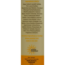 Earth Science Citress Shampoo For Fine And Oily Hair - 12 Fl Oz