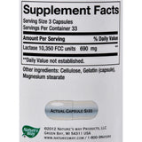 Nature's Way Lactase Formula - 100 Capsules