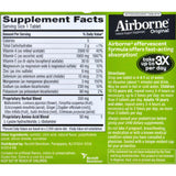 Airborne Effervescent Tablets With Vitamin C - Lemon Lime - 10 Tablets
