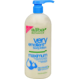 Alba Botanica Very Emollient Body Lotion Maximum - 32 Oz