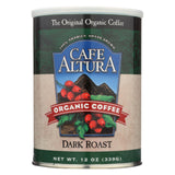 Cafe Altura - Organic Ground Coffee - Dark Roast - Case Of 6 - 12 Oz.