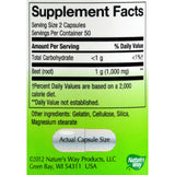 Nature's Way Beet Root Beta Vulgaris - 100 Capsules