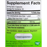 Nature's Way Burdock Root - 100 Capsules