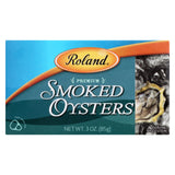 Roland Smoked Oysters - Case Of 10 - 3 Oz.