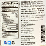 Nutiva Virgin Coconut Oil Organic - 15 Fl Oz