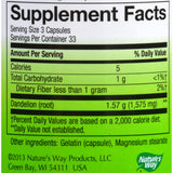 Nature's Way Dandelion Root - 100 Capsules