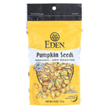 Eden Foods Organic Pumpkin Seeds - Dry Roasted - Case Of 15 - 4 Oz.