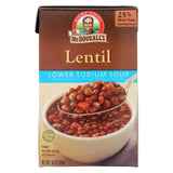 Dr. Mcdougall's Lentil Lower Sodium Soup - Case Of 6 - 18 Oz.