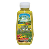 Organic Ville Organic Yellow - Mustard - Case Of 12 - 12 Oz.