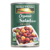Westbrae Foods Organic Salad Beans - Case Of 12 - 15 Oz.