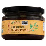 Divina Organic Kalamata Olive Spread - Case Of 6 - 8.5 Oz.