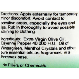 Dr. Christopher's Cayenne Heat Ointment - 2 Fl Oz