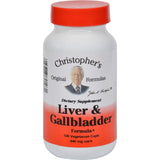 Dr. Christopher's Liver And Gall Bladder - 425 Mg - 100 Vegetarian Capsules