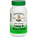 Dr. Christopher's Lung And Bronchial - 450 Mg - 100 Vegetarian Capsules