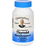 Dr. Christopher's Thyroid Maintenance - 485 Mg - 100 Vegetarian Capsules